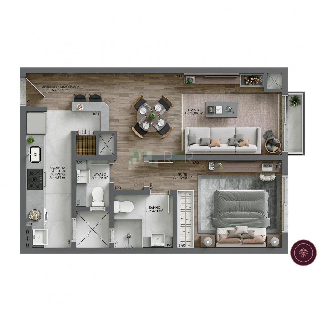 Apartamento, 2 quartos, 78 m² - Foto 27