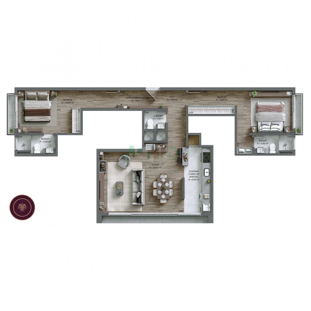 Apartamento, 2 quartos, 78 m² - Foto 28